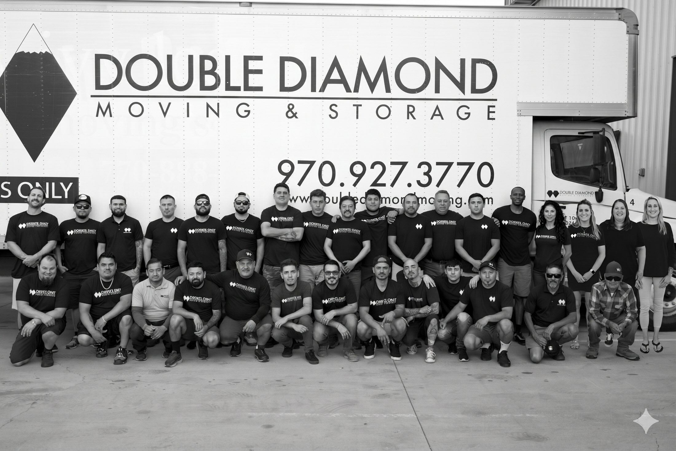 Double Diamond team portrait